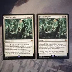 2x Finale Of Glory- War of The Spark- NM- Mtg Magic The Gathering Card - Image 1