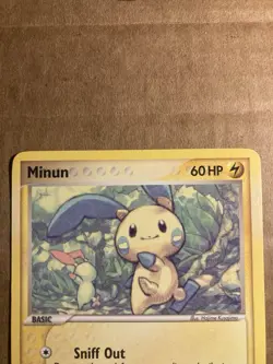 Minun Pokemon Card Deoxys 41/107 LP - Image 3