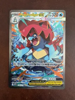Pokemon Card TCG Ascended Heroes Mega Feraligatr EX 274/217 SIR NM - Image 1