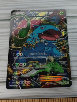 Venusaur EX XY123 XY Holo Pokemon Trading Black Star Card TCG - Image 1