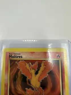Moltres Fossil Set Rare Non Holo Pokemon Card 27/62 Vintage 1999 WOTC - Image 5