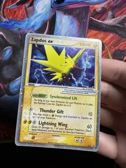 Zapdos ex 033 Pokemon TCG Holo Ultra Rare Promo Card 033 Nintendo tin - Image 5