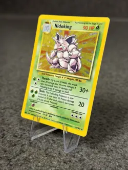 🔥 Nidoking #11/102 Holo Rare LP | Vintage 1999 Base Set WOTC Pokemon Card - Image 2