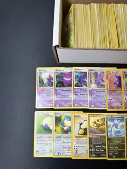 Huge Collection Bulk Lot of 600+ Pokemon Cards Mixed WOTC-XY Vintage HP-DAMAGED - Image 2
