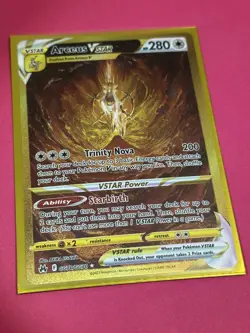 Arceus VSTAR GG70/GG70 Secret Rare Crown Zenith Pokemon Card - Image 5