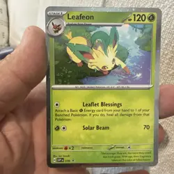 Leafeon - 170 (Cosmos Holo) 170 Sv: Scarlet & Violet Promo Cards Holo - Image 1