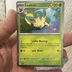 Leafeon - 170 (Cosmos Holo) 170 Sv: Scarlet & Violet Promo Cards Holo - Image 2