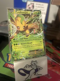 Pokemon Leafeon EX Holo Ultra Rare Card 10/83 XY Generations TCG - Image 3