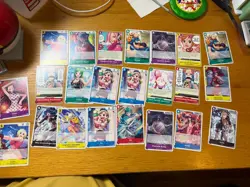 EB03 BULK - One Piece CCG Mixed Card Lot . Includes foils + commons! Lot D - Image 3