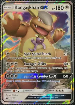 Kangaskhan GX SM188 Sm Holo Black Star Promo - Pokemon Card - Image 1