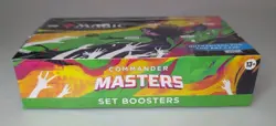 Magic The Gathering: Commander Masters Set Booster Box - 24 Packs 195166216805 - Image 1