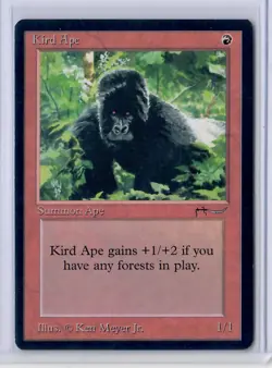 MTG Kird Ape Arabian Nights Magic the Gathering EX - Image 1