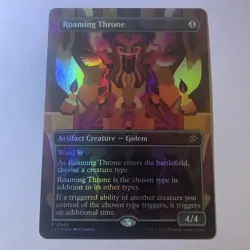 Roaming Throne (Borderless) The Lost Caverns of Ixalan Foil - Image 1