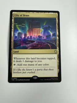 City of Brass Magic Commander | TMNT | NM | MTG - Image 1