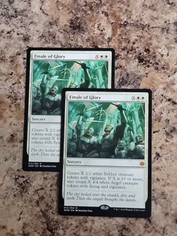 2x MTG War of the Spark Finale of Glory 012/264 NM Mythic X2 Unplayed - Image 1