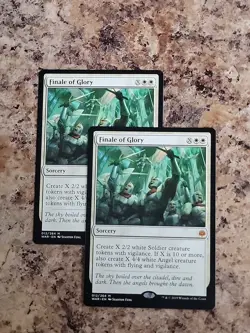 2x MTG War of the Spark Finale of Glory 012/264 NM Mythic X2 Unplayed - Image 2