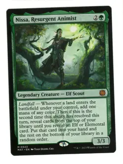 MTG Nissa, Resurgent Animist March of the Machine The Aftermath Magic TCG - Image 1