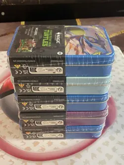 (LOT 5 )🔥🔥 Magic: The Gathering Teenage Mutant Ninja Turtles Tin Boosters. - Image 2
