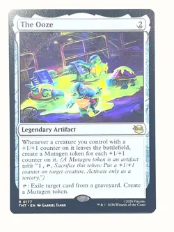The Ooze Legendary Artifact R #0177 - Teenage Mutant Ninja Turtles Magic (MTG) - Image 1