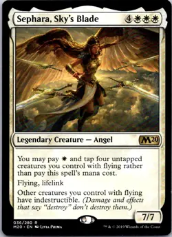 Sephara, Sky's Blade R Core Set 2020 36 NM - Image 1