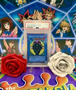 Magician of Black Chaos PP01-EN001 Premium Pack 1 Unlimited Secret Rare PSA 9 - Image 1
