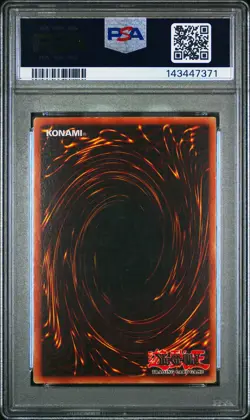 2002 YU-GI-OH! STARTER DECK: YUGI #004 SUMMONED SKULL PSA 4 - Image 2