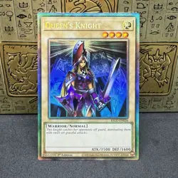 Yugioh Queen's Knight KICO-EN026 Collector's Rare 1st Edition NM - Image 1