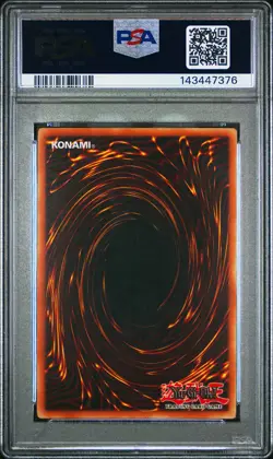 2002 YU-GI-OH! LOB-LEGEND OF BLUE EYES WHITE DRAGON #007 CELTIC GUARDIAN PSA 6 - Image 2