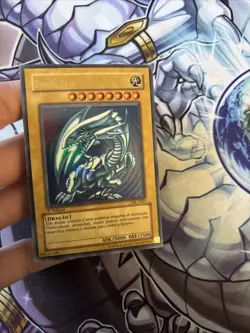 Blue-Eyes White Dragon portugese 1st edition DIK-P001 Yu-Gi-Oh VLP (WNU) - Image 2