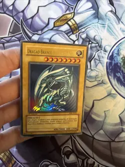 Blue-Eyes White Dragon portugese 1st edition DIK-P001 Yu-Gi-Oh VLP (WNU) - Image 3