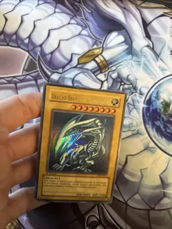 Blue-Eyes White Dragon portugese 1st edition DIK-P001 Yu-Gi-Oh VLP (WNU) - Image 5