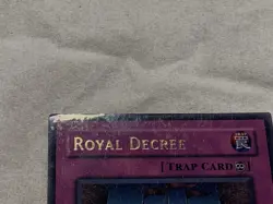 yugioh Royal Decree HL03-EN006 Ultra Parallel Rare Hobby League Played - Image 4