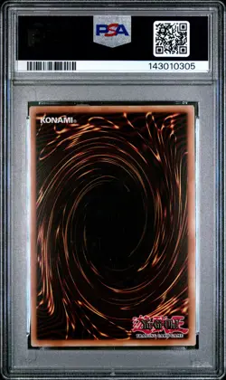 2010 YU-GI-OH! LEGEND COLLECTION #EN005 DARK MAGICIAN PSA 9 - Image 2