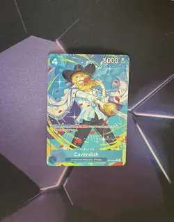 One Piece TCG: Royal Blood Cavendish OP10-045 (Parallel / Alt Art) - MINT - Image 1