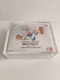 One Piece TCG - Awakening of the New Era Booster Box OP-05 English + Acrylic Box - Image 1