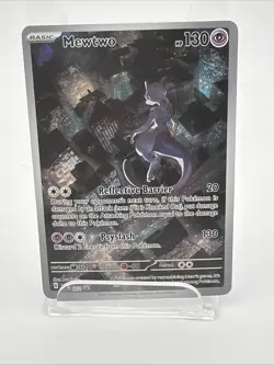 Mewtwo 052 Sv: Scarlet & Violet Promo Cards Holo NM - Image 1