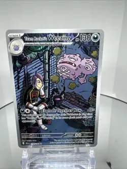 Team Rocket's Weezing 199/182 - IR - Destined Rivals - Pokemon TCG NM Card - Image 2