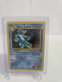 Pokemon TCG Misty's Golduck Gym Challenge Holo Card 12/132 Unlimited Rare - Image 1