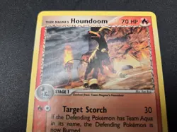Team Magmas Houndoom Team Magma Vs Team Aqua 34/95 Uncommon Regular Pokemon Card - Image 4
