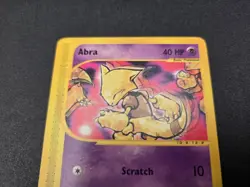 Abra Expedition Base Set 93/165 Common Regular Unlimited Pokemon Card - Image 4