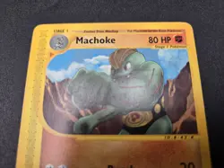 Machoke Expedition Base Set 85/165 Uncommon Regular Unlimited Pokemon Card - Image 4