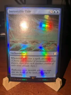 MTG: Inexorable Tide FOIL #177, NM Universes Beyond: Fallout Enchantment Card!! - Image 2