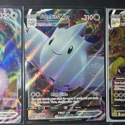 Pokemon TCG V & VMAX Full Art Holo Lot 6 Cards Cramorant Togekiss Regieleki - Image 3