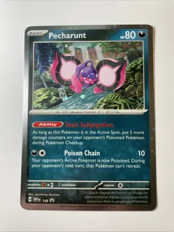 Pecharunt (Cosmos Holo) 149 - Sv: Scarlet & Violet Black Star Promo Cards (NM) - Image 1