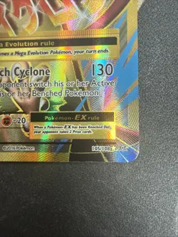 Pokemon XY Evolutions 2016 M Pidgeot EX Full Art Holo Ultra Rare Card 105/108 - Image 3