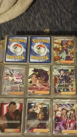 Pokemon TCG Trainer Supporter Full Art Card Lot Jacq Miriam Iris Adaman Giovanni - Image 1