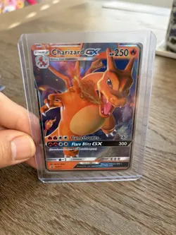 Charizard GX SM211 Sun & Moon Holo Black Star Promo Pokemon Card - Image 1