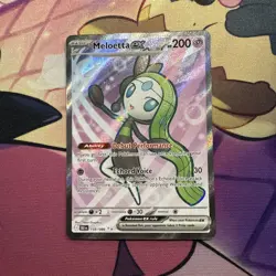 Meloetta ex 159/086 Sv: Black Bolt Holo | Pokemon Card - Image 1