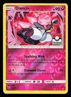 Diancie 94/147 Promo League & Championship Pokemon Card - Image 1
