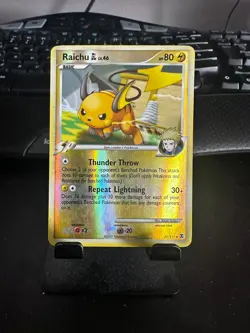 Pokemon Card Raichu GL Lv. 46 31/111 Rising Rivals Reverse Holo Rare - Image 1